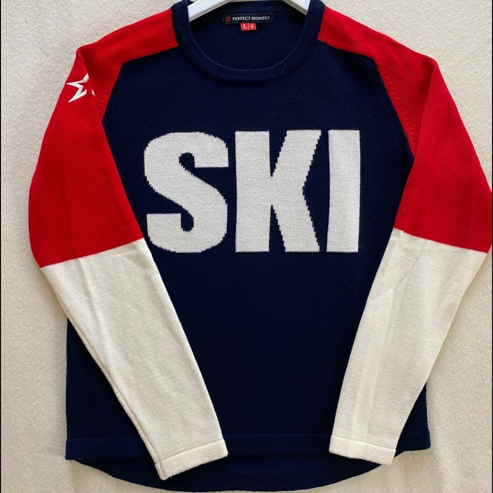 Perfect Moment Ski Sweater, Women's Large